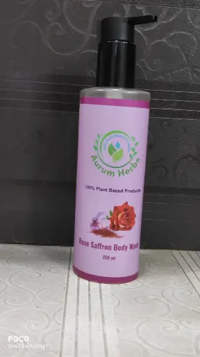 ROSE SAFFRON BODY WASH ( 250 ml)